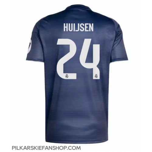 Koszulka piłkarska Real Madrid Dean Huijsen #24 Strój wyjazdowy 2025-26 tanio Krótki Rękaw Koszulka piłkarska Real Madrid Dean Huijsen #24 Strój wyjazdowy 2025-26 tanio Krótki Rękaw